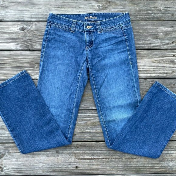 Ann Taylor Women Jeans Modern Fit Lindsay Waist Blue Denim Jeans Size 4 - Picture 1 of 11